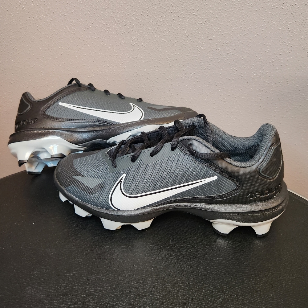 Nike Force Trout 8 Pro Baseball Cleats sz 7/8.5W New Black